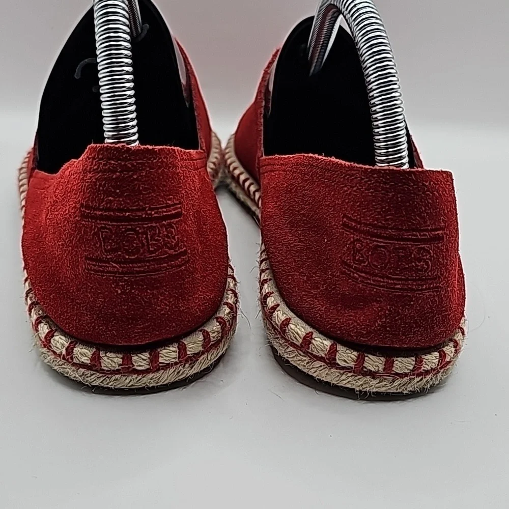 BOBS from skechers  red espadrille flats size 7.5